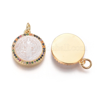 Латунные подвески KK-I656-49G-02-1