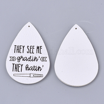 Большие кожаные подвески&nbsp;LS-X-FIND-R072-10-B07-1