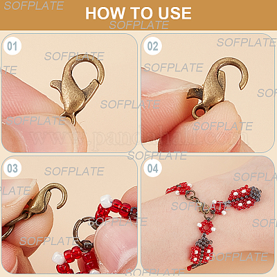 560 шт. 7 цвета из цинкового сплава FIND-SP0001-36-1