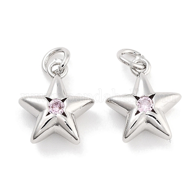 Латунь с подвесками из фианита KK-P271-38B-02P-1