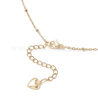 Подвеска из белой круглой ракушки с жемчугом NJEW-JN05426-1