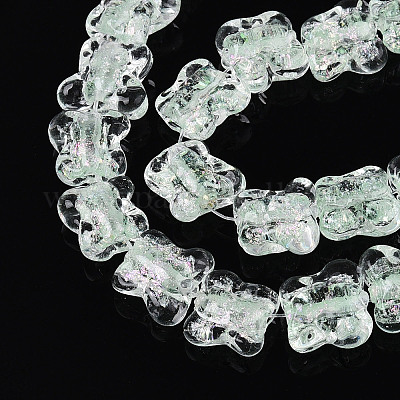 Бусы лэмпворк ручной работы LAMP-N028-03C-1