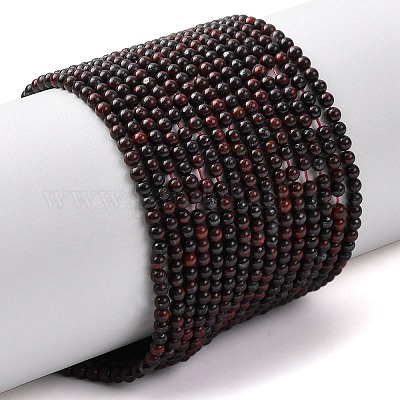 Природные брекчированных яшмы бисер нитей G-Z116-A15-2mm-1