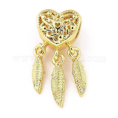 Стойки обшивки латунь кулон KK-H456-06G-1