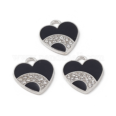 Сплава кристалла горный хрусталь подвески FIND-C019-19P-1