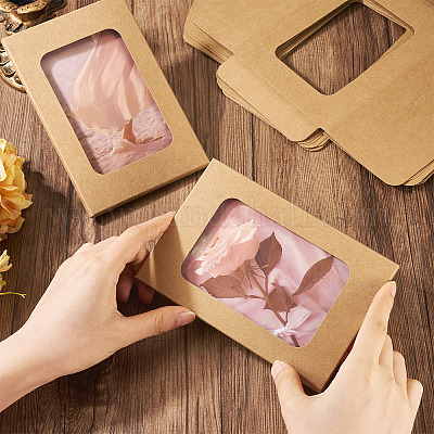 Пустые бумажные конверты коробка&nbsp;AJEW-TAC0044-04C-1