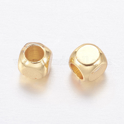 Латунные бусины&nbsp;KK-G335-10G-1