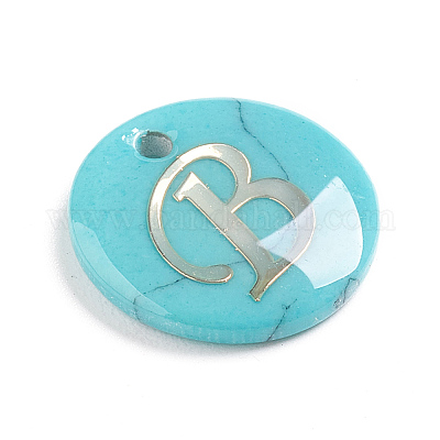 Синтетические бирюзовые чары G-L561-001B-1