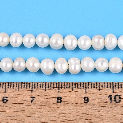 Нити из натурального культивированного пресноводного жемчуга PEAR-N013-05N-1