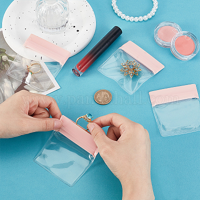 Прозрачная упаковка из eva пакеты с застежкой-молнией ABAG-WH0032-92A-1