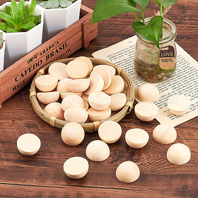 Необработанные кабошоны из натурального дерева WOOD-GF0001-13D-1