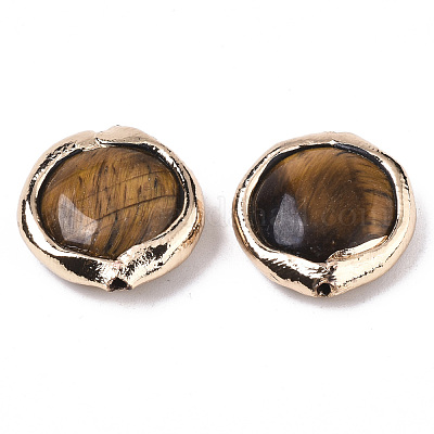 Природных тигровый глаз бисером G-S359-110-1