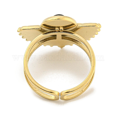 Ионное покрытие (ip) 304 нержавеющая сталь синтетические бирюзовые манжеты кольца G-Z056-02G-01-1