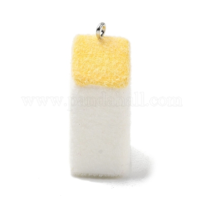 Подвески из непрозрачной смолы RESI-F062-02E-1