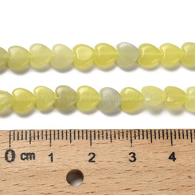 Натуральные нефритовые бусины G-P575-C13-6mm-1