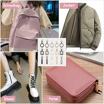 30 шт. 15 стиля слайдер из сплава язычок FIND-GF0007-63-1