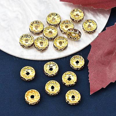 Латунь марки А горный хрусталь Spacer бисер&nbsp;RSB039NF-05G-1