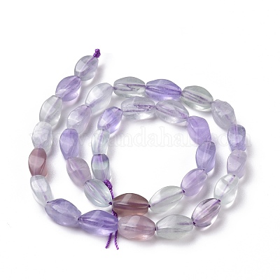 Натуральный Твист флюорита бисер пряди G-L243B-10-1