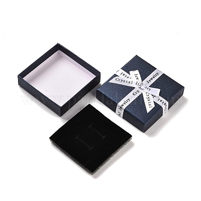 Картонные коробки для упаковки колец для пар&nbsp;LS-CON-Z006-02B-1