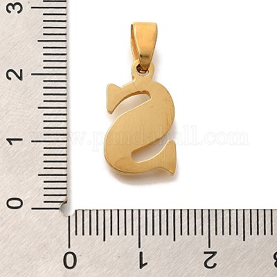 Подвески из нержавеющей стали 304 с ионным покрытием (IP) STAS-U035-01G-S-1