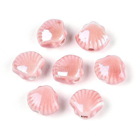 Фарфоровые бусины ручной работы PORC-Q002-01N-01-1