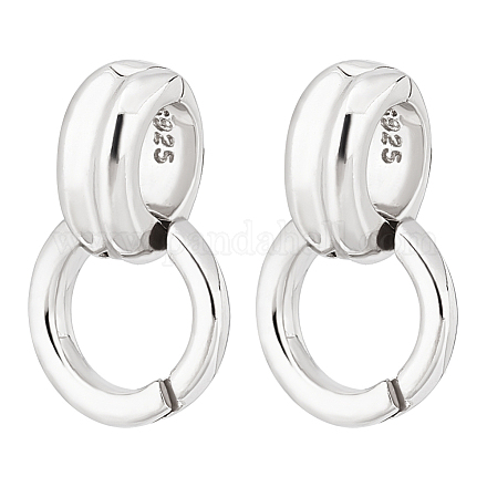 2 шт. 925 серебряных кулона для подвески STER-PH0002-34-1