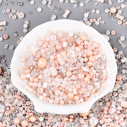 Выпечка краска стеклянные бусины GLAA-SZC0007-06A-1