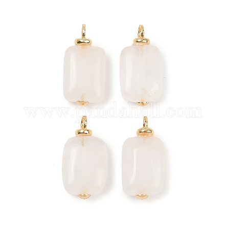 Подвески из натурального кварцевого кристалла прямоугольной формы KK-B157-34G-1