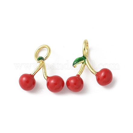 Латунь эмаль подвески&nbsp;KK-P290-12G-01-1