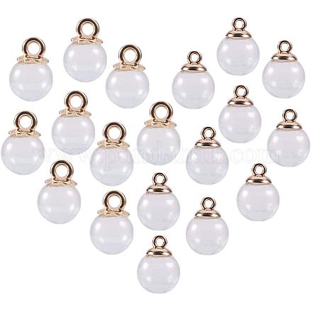 Наборы для изготовления подвесок из стеклянной бутылки&nbsp;DIY-PH0020-47LG-1