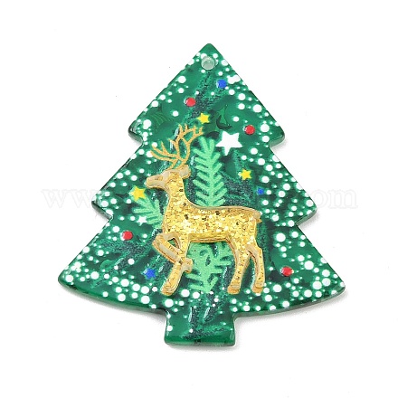 Рождественские акриловые подвески OACR-D317-01A-1