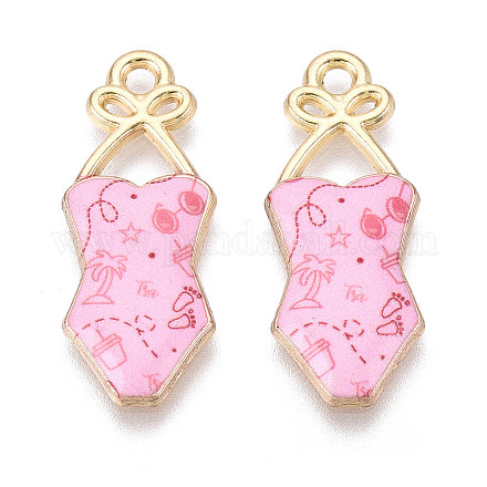 Подвески из эмали и сплава ENAM-T022-38KCG-07-1