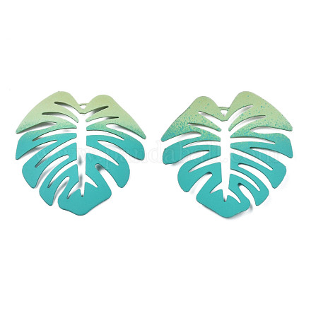 Распыленные окрашенные железные подвески&nbsp;IFIN-N008-025-A02-1