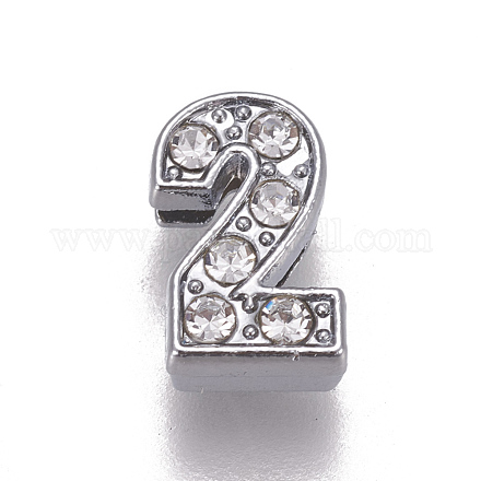 Сплав горный хрусталь подвески слайд PALLOY-WH0065-28B-1