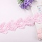 20 Yards Organza Embroidery Butterfly Lace Trim, Pearl Pink, 2-1/2 inch(65mm)