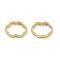 Alloy Bead Frame, Cloud, Golden, 12x15x6x3.5mm, Hole: 1.2mm