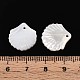 Резные подвески из натуральных белых ракушек SSHEL-N040-01-4