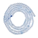 Природные Аквамарин бисер нитей&nbsp;G-B171-C01-2mm-3