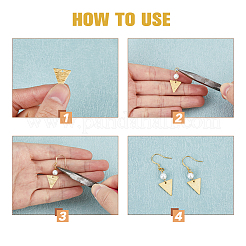 64шт 8 стильные латунные подвески KK-FH0006-02