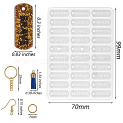 Силиконовые Молды для кулонов&nbsp;DIY-SZ0008-10
