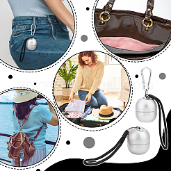 Брелок из алюминиевого сплава AJEW-WH0561-90A-02