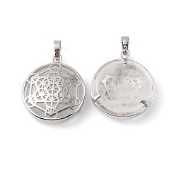 Природного кварца хрустальных подвесок G-P498-04P-24