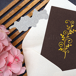 8 шт. 8 стиля углеродистой стали пластина для горячей фольги металлические штампы DIY-GL0002-33