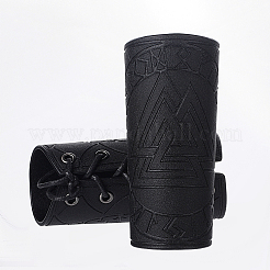 Регулируемый браслет из искусственной кожи с восковым шнуром&nbsp;AJEW-WH0165-38A