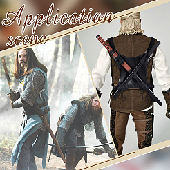 Пластиковая кобура для двойного меча AJEW-WH0816-110