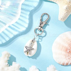 Океан коллекция подвесные украшения из ракушек&nbsp;HJEW-JM03210