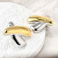 Серьги-гвоздики из нержавеющей стали 304&nbsp;EJEW-D308-02PG