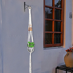 Вешалки для растений макраме из хлопка&nbsp;AJEW-WH20072-57B