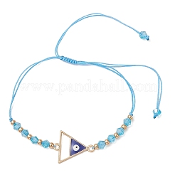 3 шт. браслеты из сплава с эмалированными звеньями&nbsp;BJEW-MZ00284