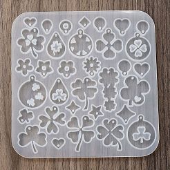 Серия клевер силиконовые Молды для украшений своими руками SIMO-R012-01C